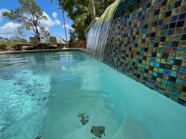 Newly renovated pool