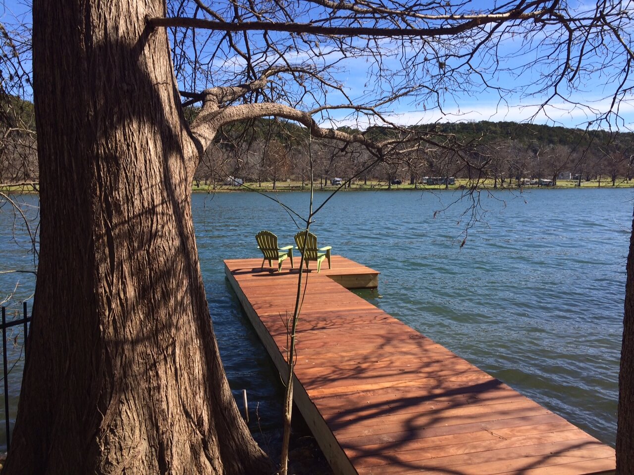Private easement to river