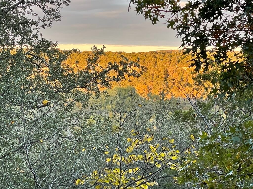 Views for miles over the hill country vacation destination